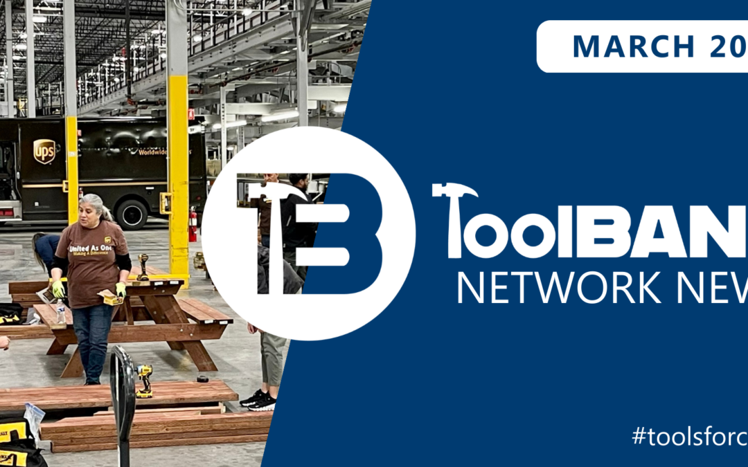 TOOLBANK NETWORK NEWS – MARCH 2023